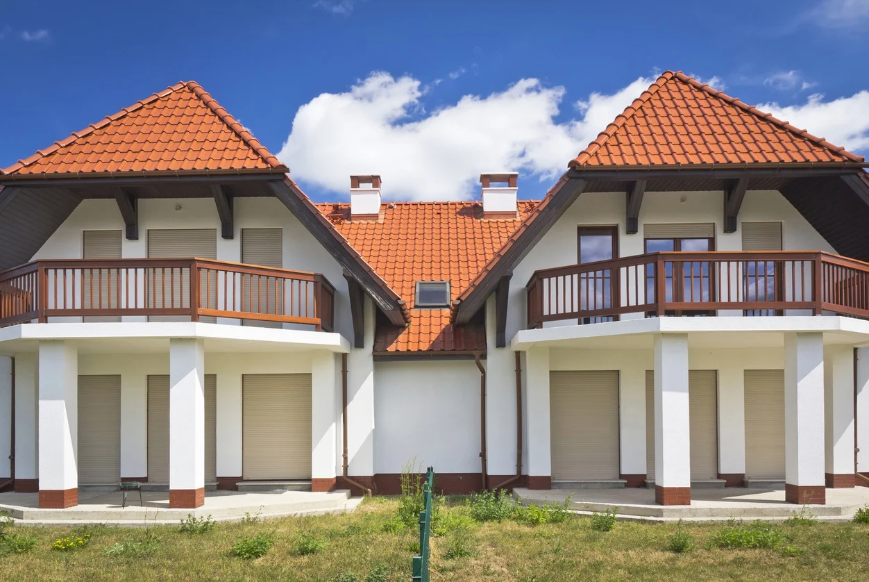Commercial tile roof