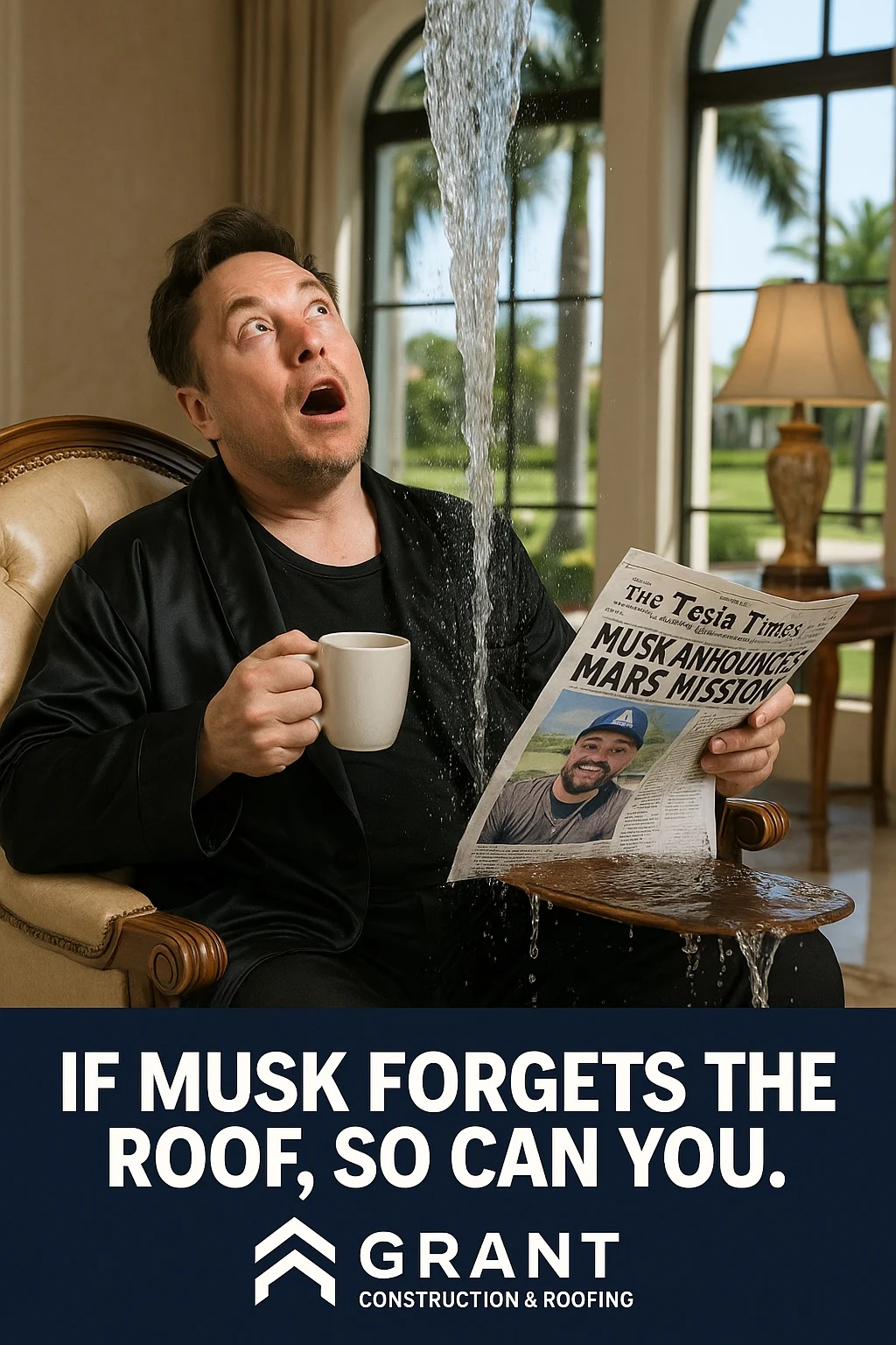 If Musk Forgets The Roof, So Can You - Grant Construction & Roofing