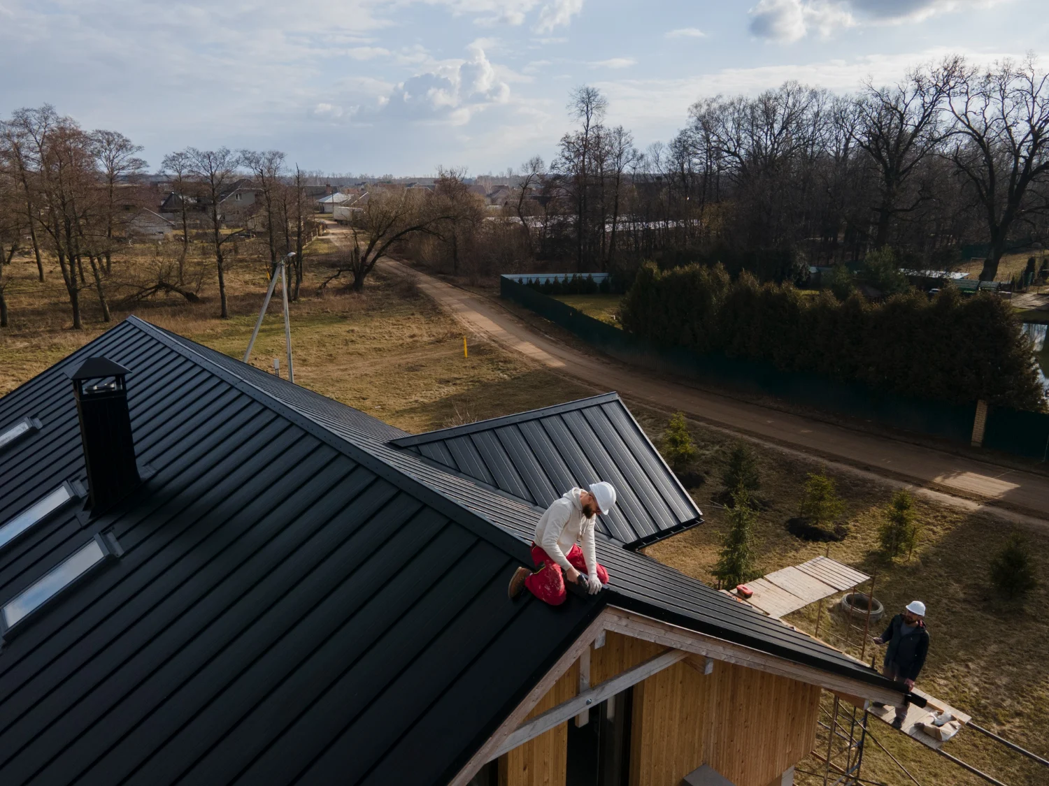 Solar panels on Florida home